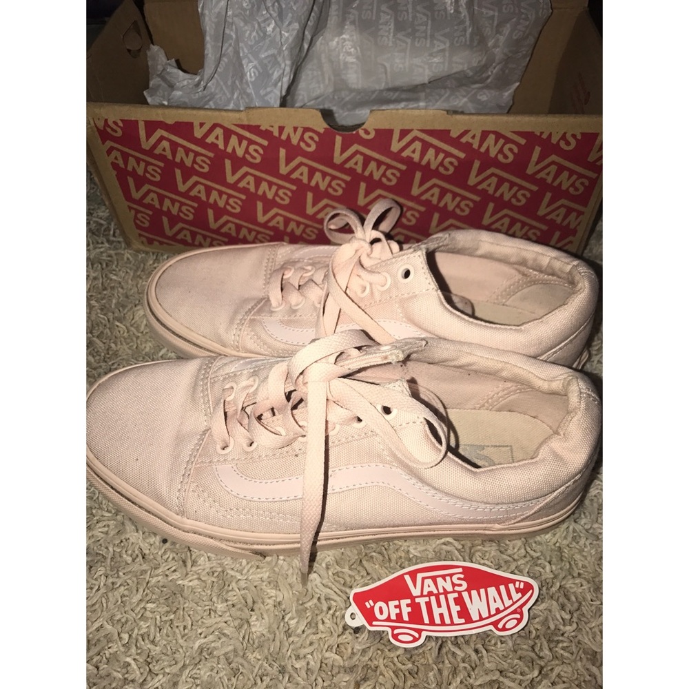 Light Pink Vans