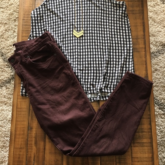 Madewell Denim - Madewell "High Riser" Garment Dyed Jeans