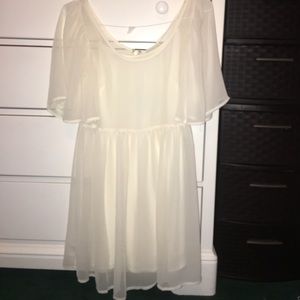 ASOS PETITE CREAM DRESS