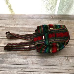 Mexican Style Fabric Backpack
