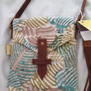 Multi color crossbody bag. Small size  from TOMS