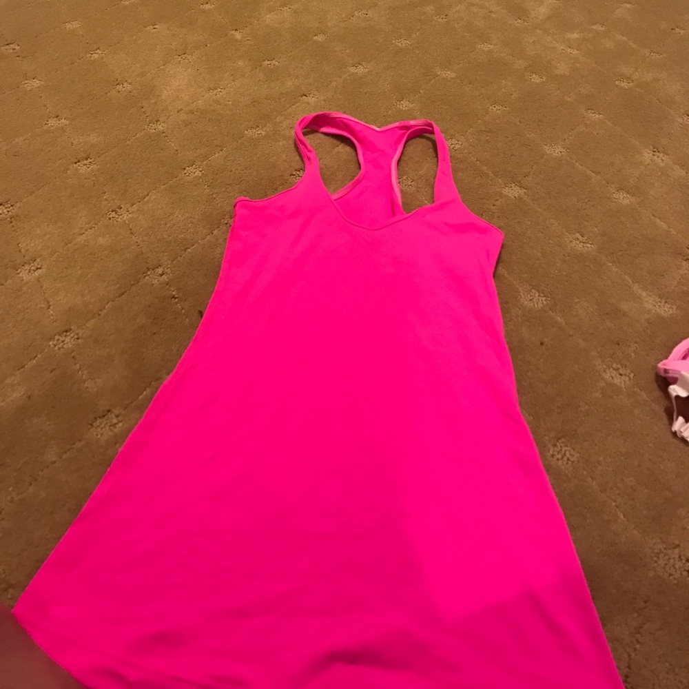 Dark pink lululemon tank top size 2