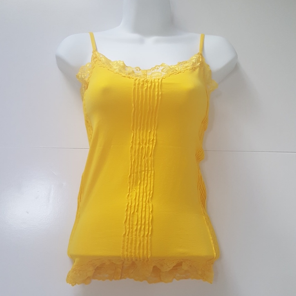 NEW! Basic Tank Top with lace♡♡♡
