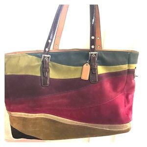 COACH wave of color tote (last photo from google)
