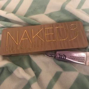 URBAN DECAY Naked 3 palette & shadow primer 🔥