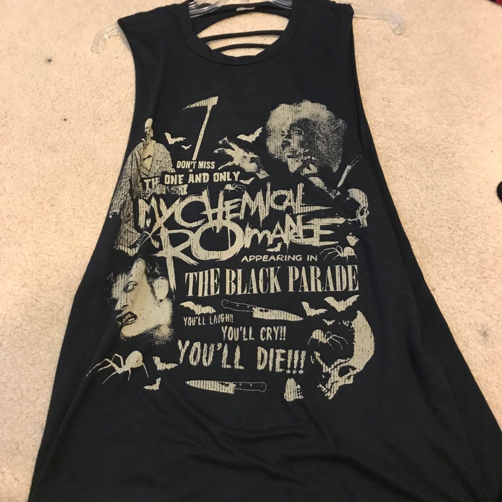 My Chemical Romance racer back tank