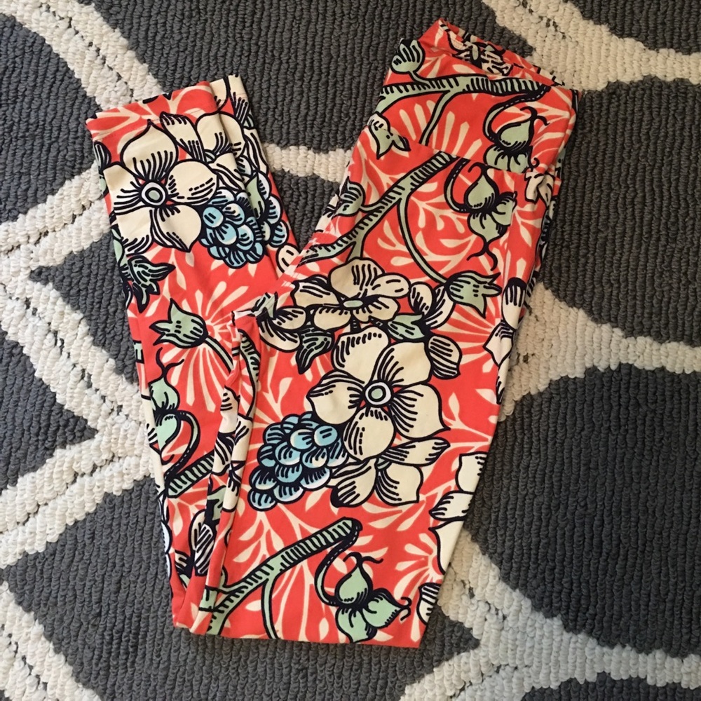 Floral LuLaRoe Leggings