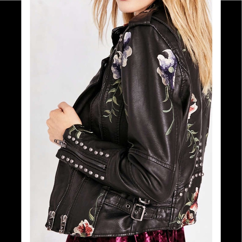 Urban Outfitters Moto Jacket !! NEW Sz Small - Picture 7 of 8