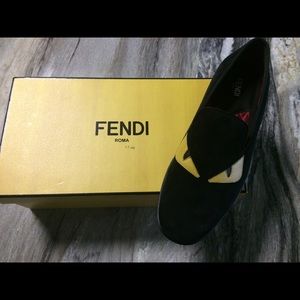 Fendi monster dress shoes