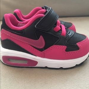 Nike Air Max ST (TDV) Pink/Black/Wht Toddler Sz 5