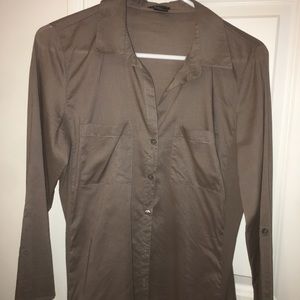 Ann Taylor Button Up Blouse