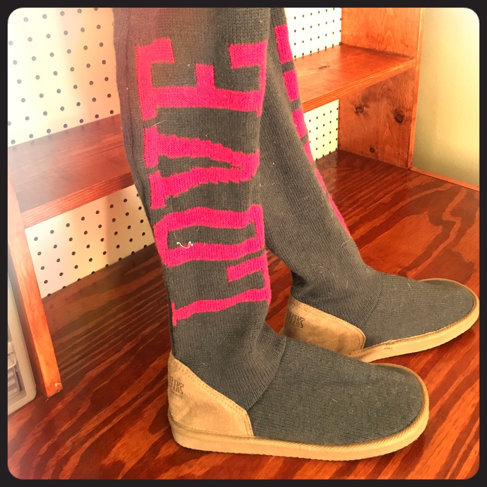 VS Pink house shoes NWOT