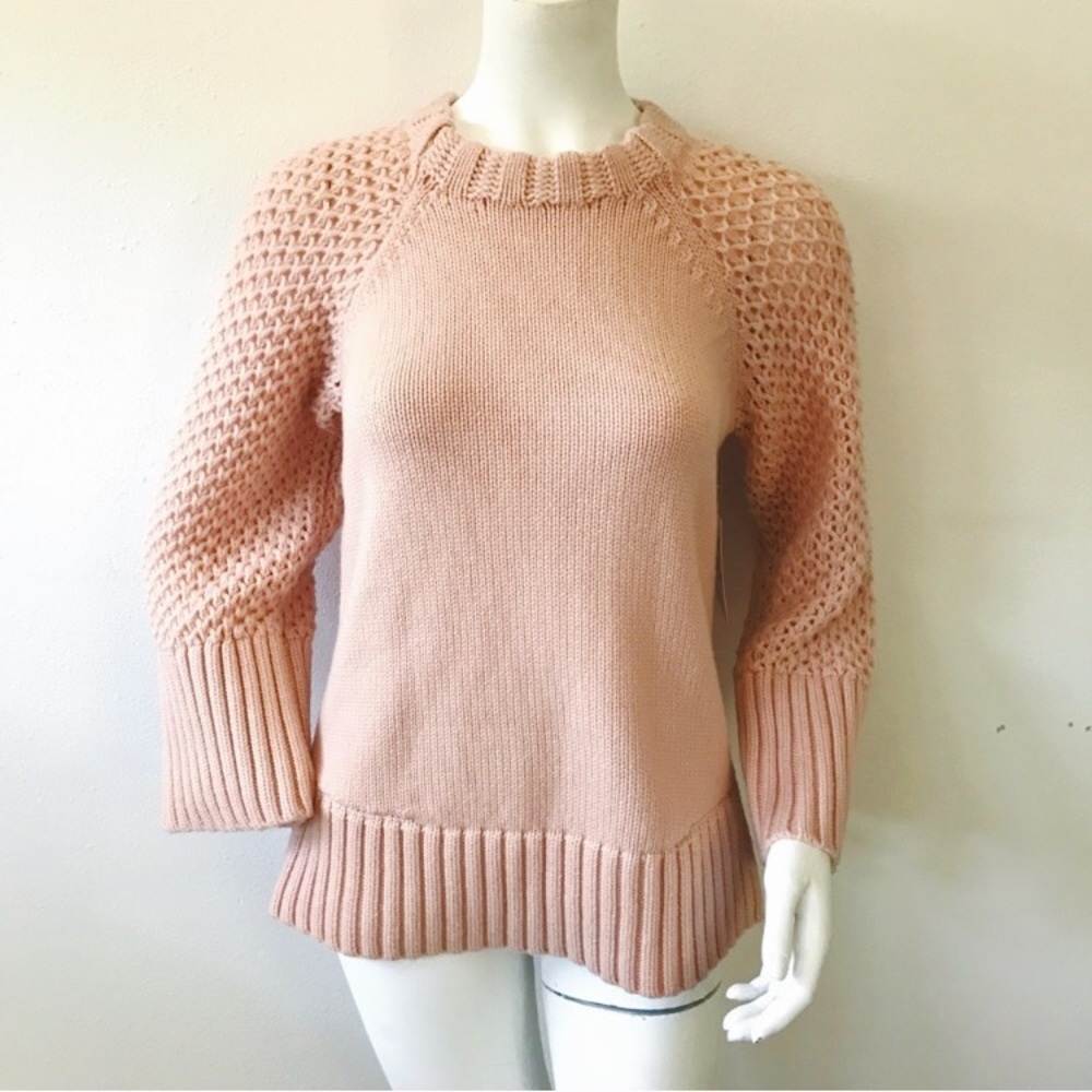 Derek Lam 10C Athleta • Blush Village Sweater - Picture 1 of 8