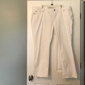 Torrid Premium Denim Cropped Boyfriend Jeans