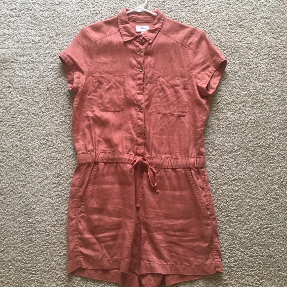 Lou & Grey Linen Romper