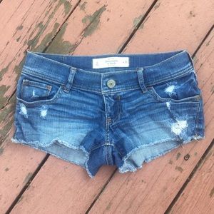 Abercrombie and Fitch jean shorts