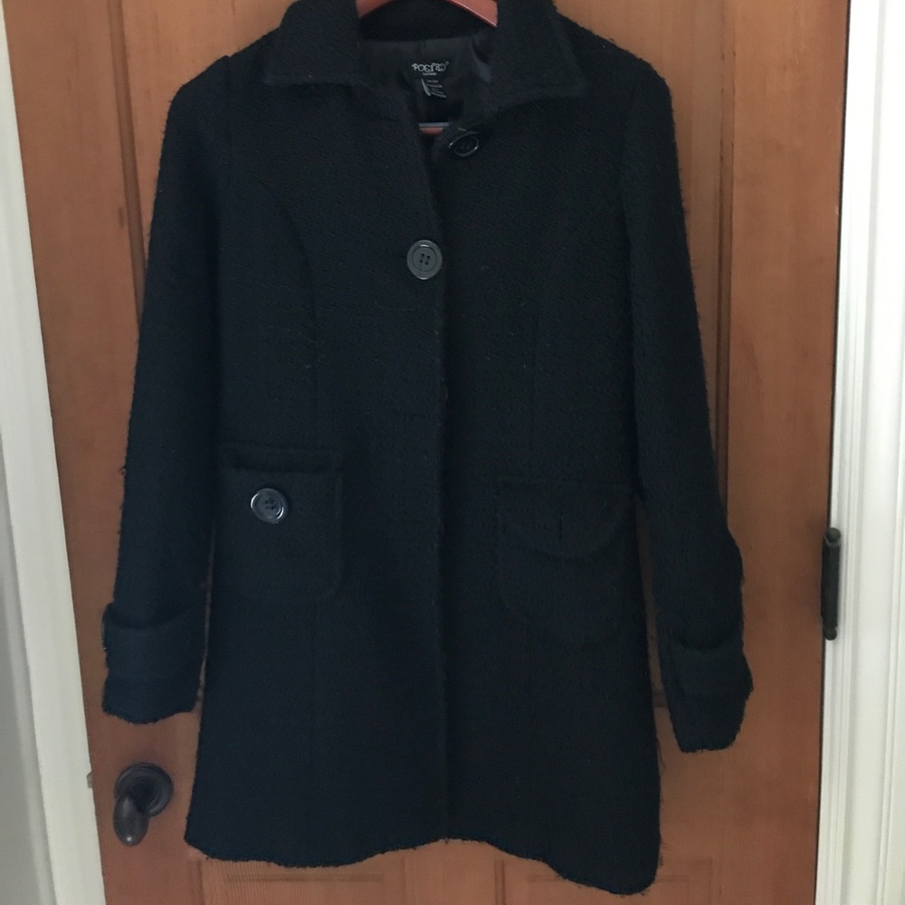Black winter coat