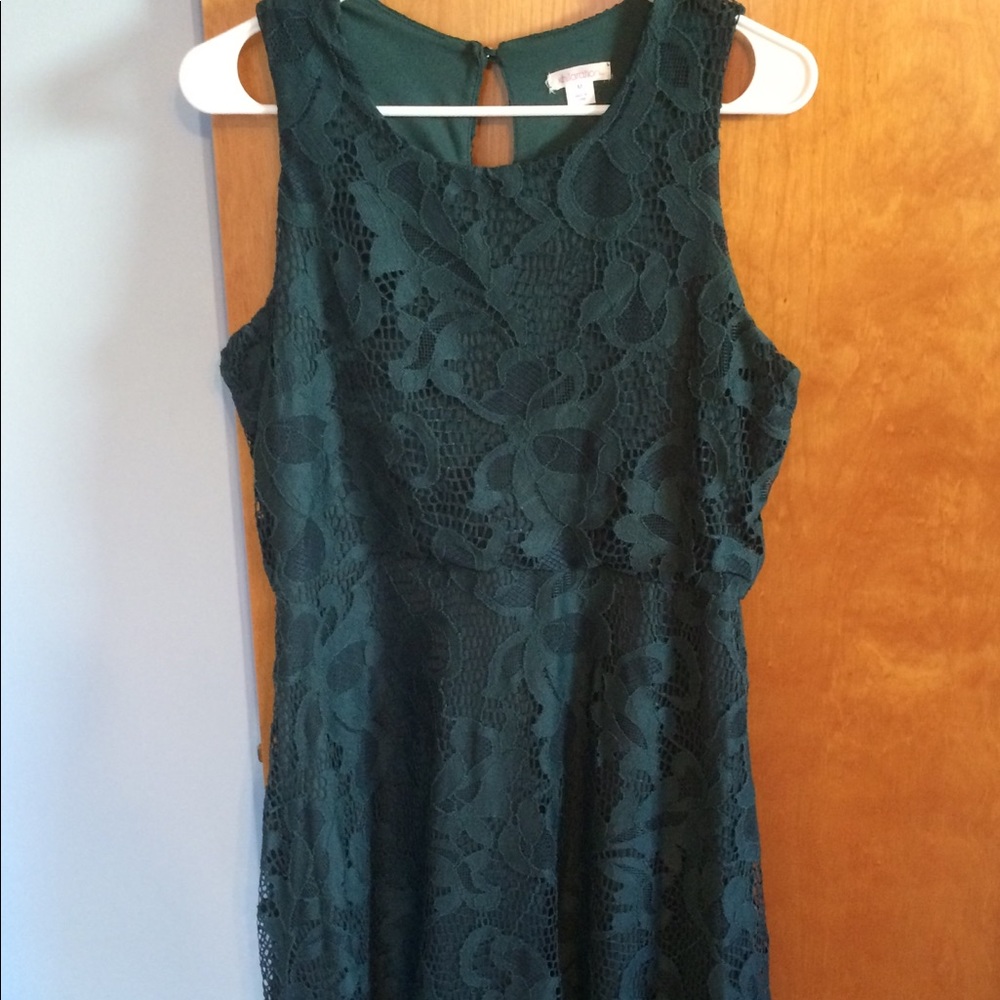 Green Lace Dress size M
