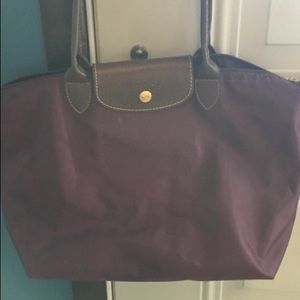 Purple Longchamp Bag