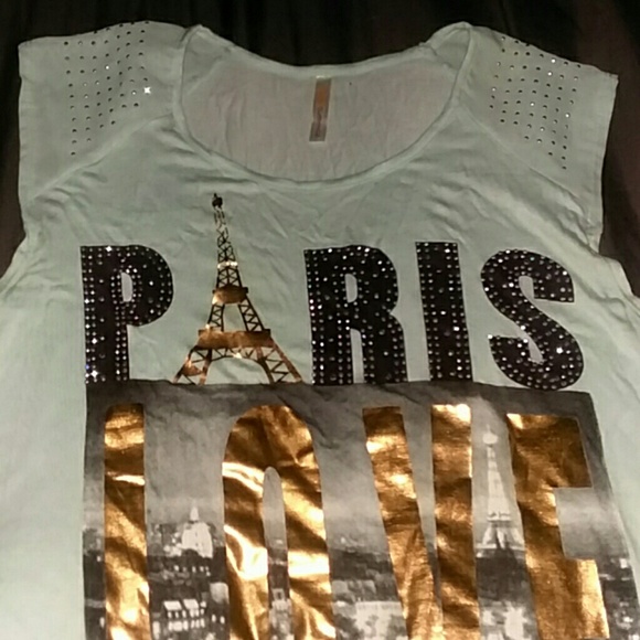 Super cute shirt Paris Love - Picture 4 of 5