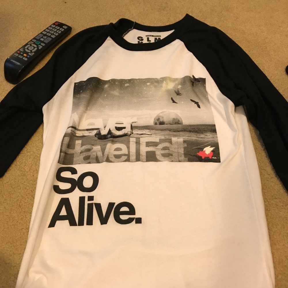 Glamour Kills baseball tee