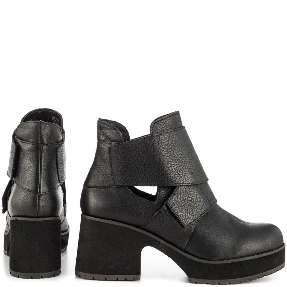 Shellys London Mieri Velcro Cut-Out Boot