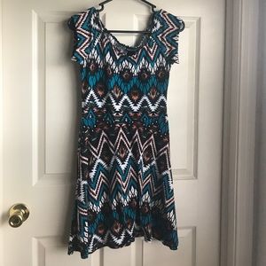 Gently User Aztec Wet Seal Dress