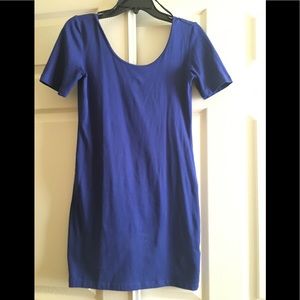 F21 Blue Bodycon Dress