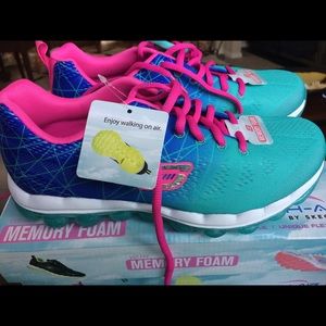 Brand new with tags Skechers memory foam shoes.