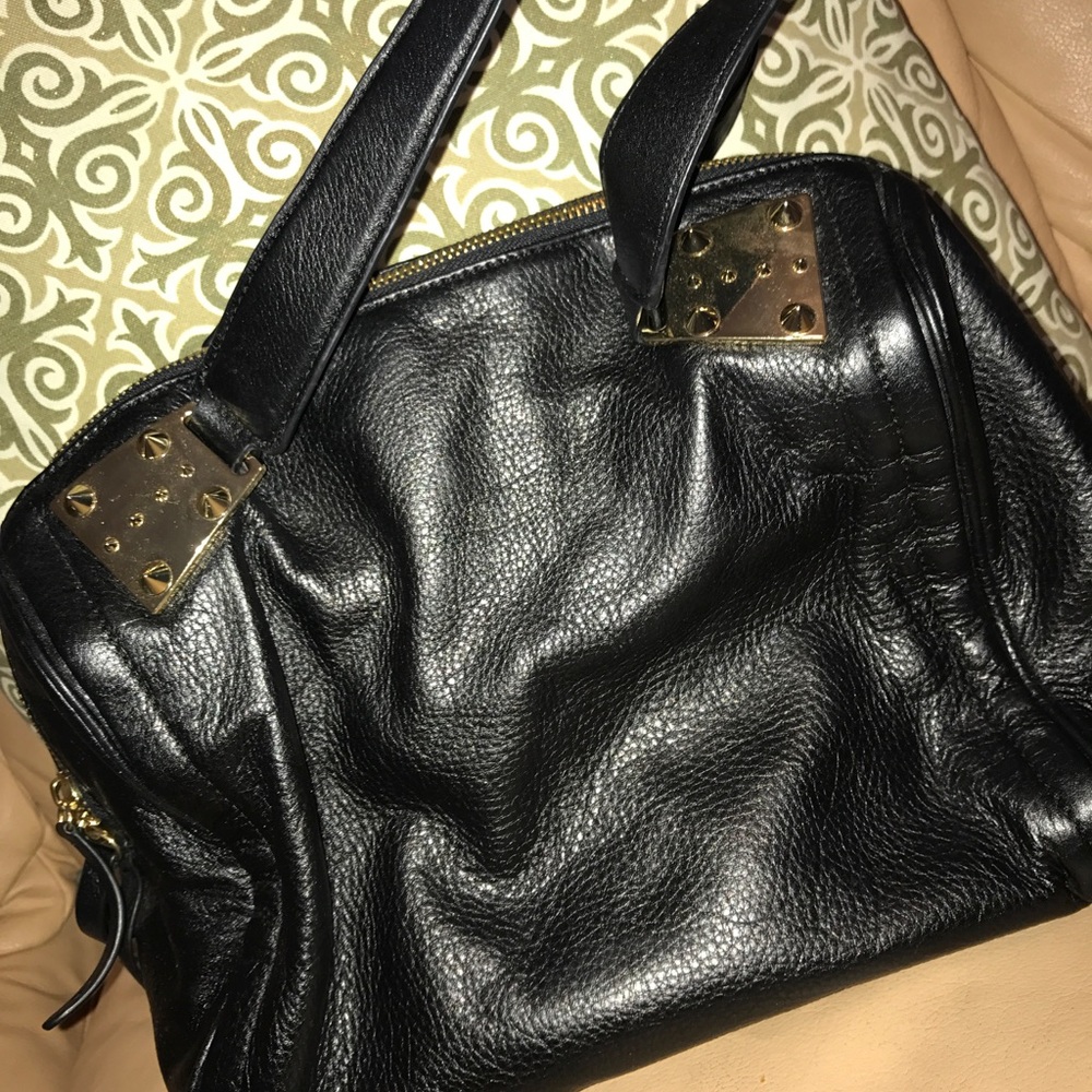 Authentic Vince Camuto leather satchel