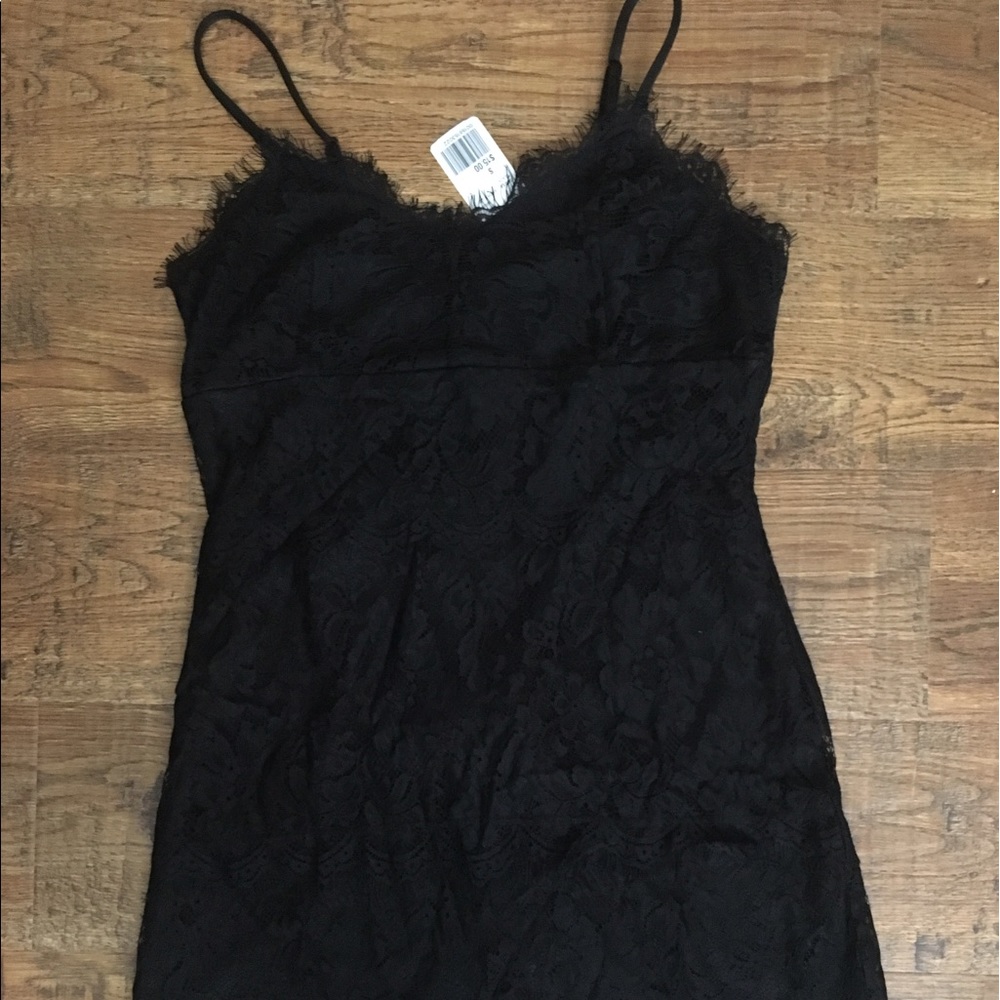 Forever 21 Black Lace Dress