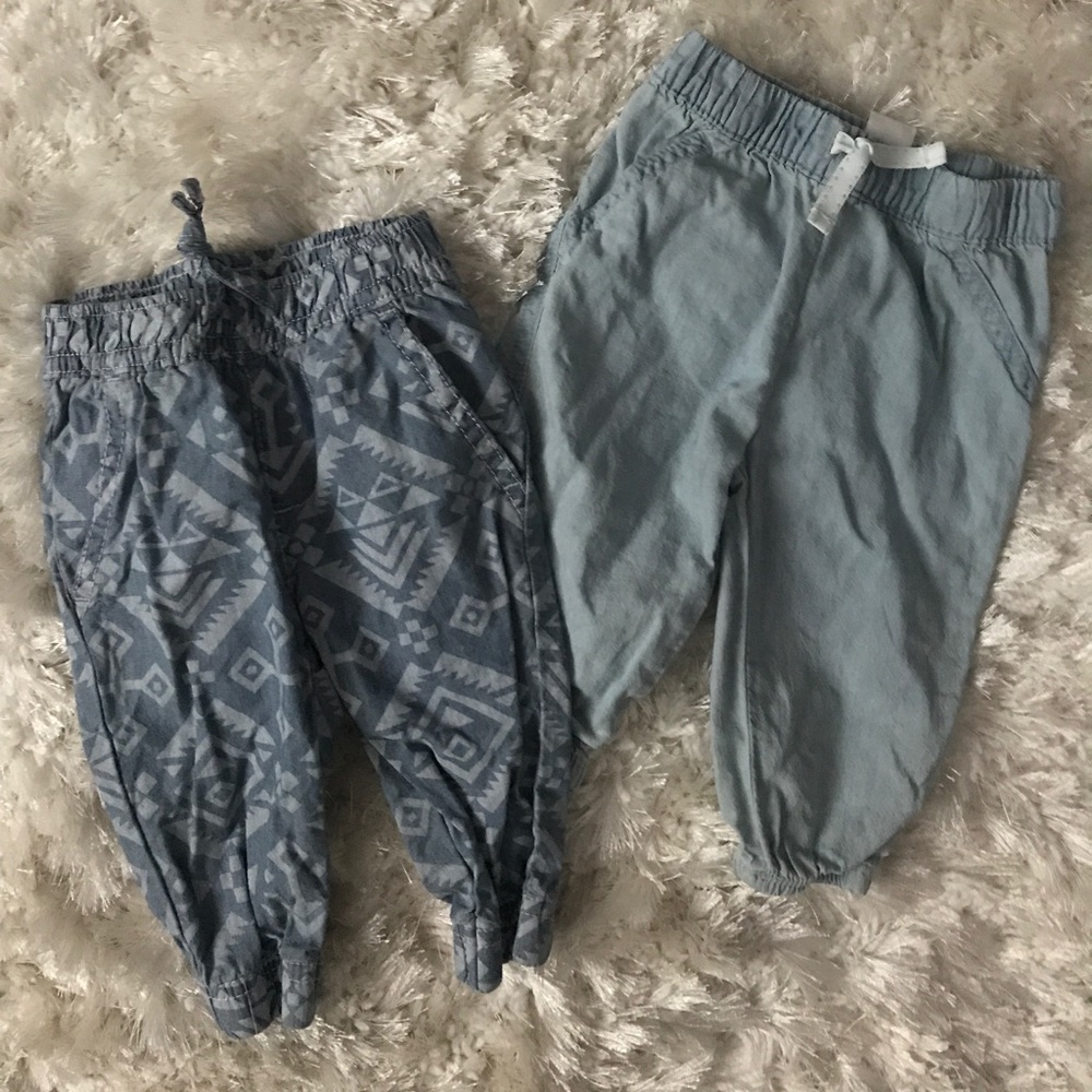 Girls 0-3 month pants