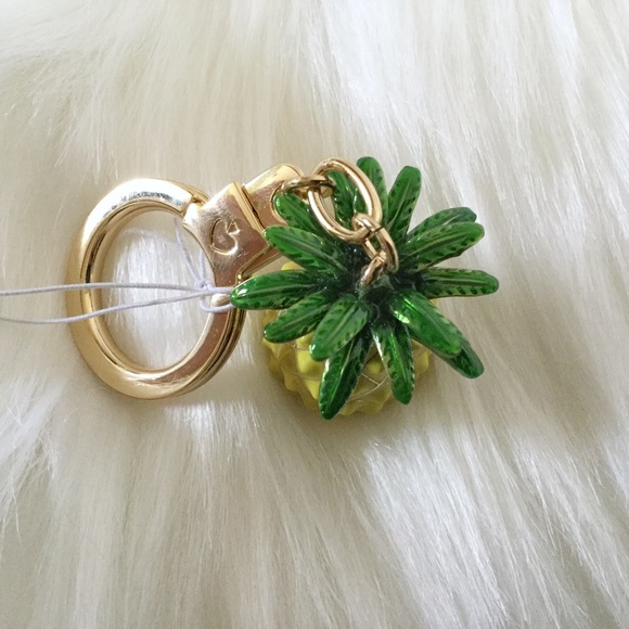 HOST Pick Kate Spade Pineapple Key Chain Fob - Picture 3 of 5