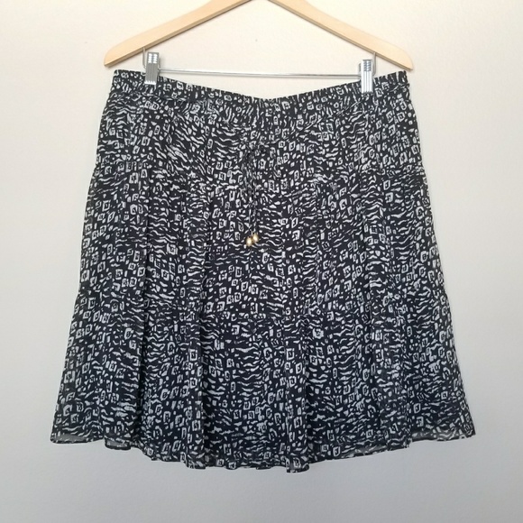 LOFT Dresses & Skirts - Ann Taylor Loft Chiffon Printed Skirt 14
