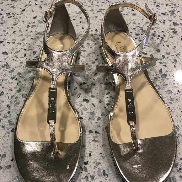 Ralph Lauren sandal - Valeda *7b* (leather upper) - Picture 1 of 5