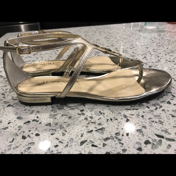 Ralph Lauren sandal - Valeda *7b* (leather upper) - Picture 2 of 5