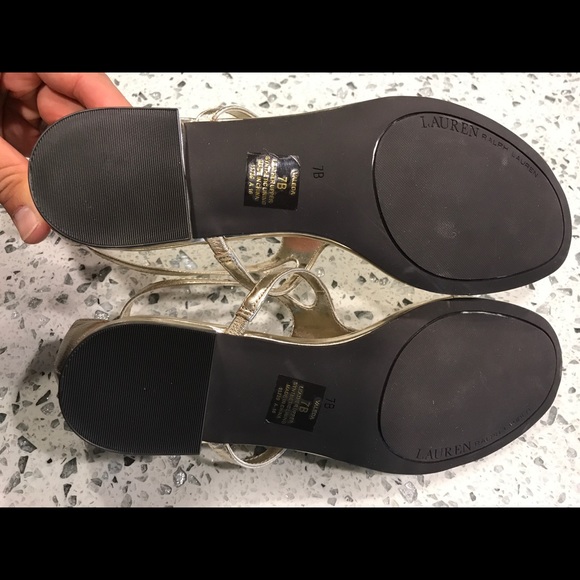 Ralph Lauren sandal - Valeda *7b* (leather upper) - Picture 4 of 5