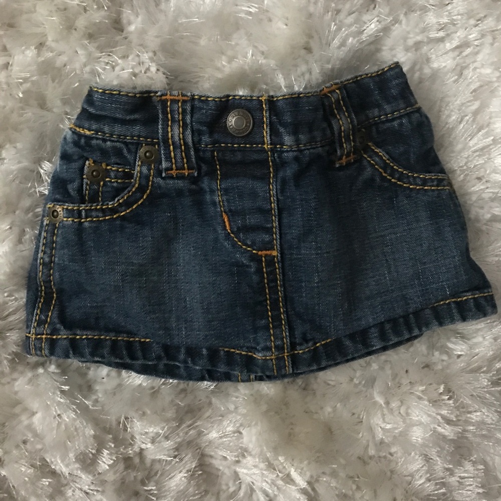 Denim skirt