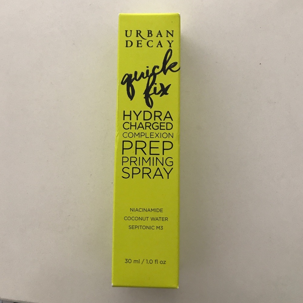 Urban Decay quick fix Hydra charged prep spray