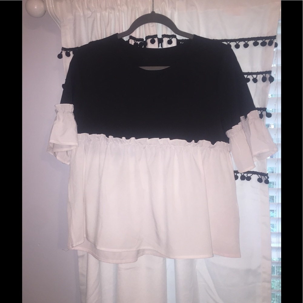 Ruffled top