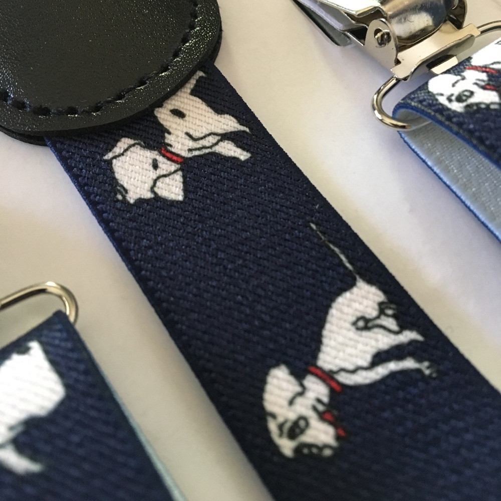 5/$25 🎉HOP🎉 Baby toddler suspenders Dalmatians - Picture 3 of 3