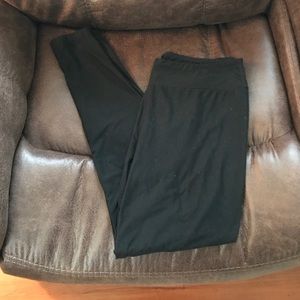 Black LuLaRoe Leggings Tall and Curvy