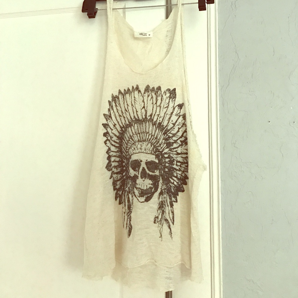 Skeleton tank top