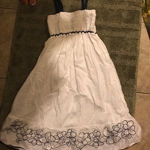 White Abercrombie dress