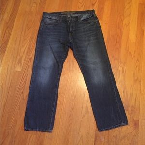 Men's 33x30 American eagle original straight jeans