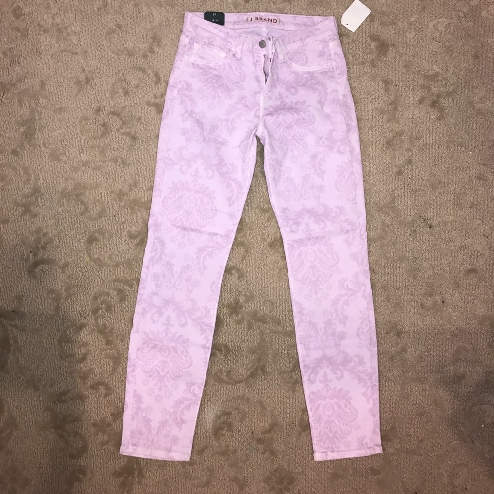 NEW// SIZE 27// J Brand Jeans// Purple Paisley