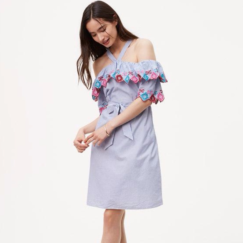LOFT Fiesta Dress