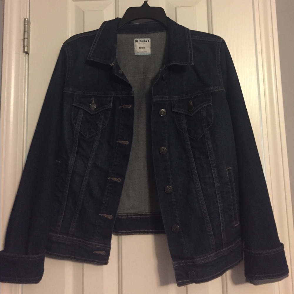 Dark denim jacket