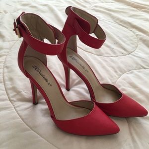 Red stilettos