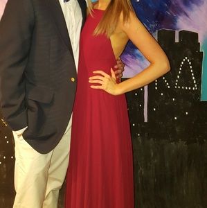 LULUS MYTHICAL KIND OF LOVE WINE MAXI DRESS💞